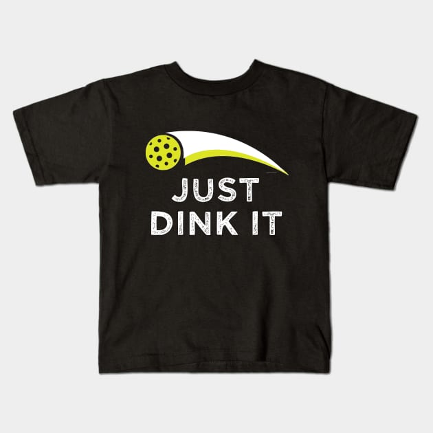 Just dink it Kids T-Shirt by captainmood